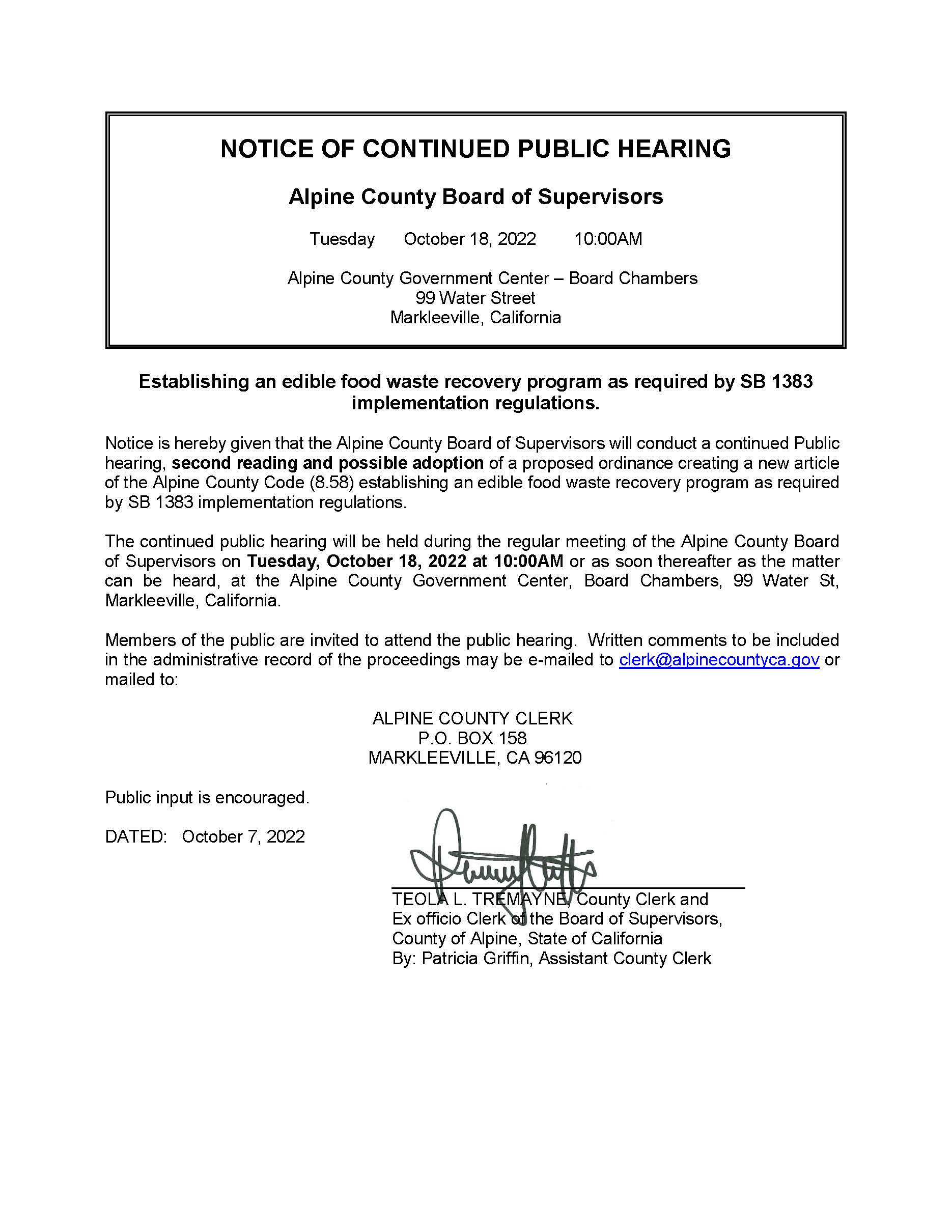 PHN2022-10-04 SB1383, Edible Food Waste Recovery 2nd reading (1)