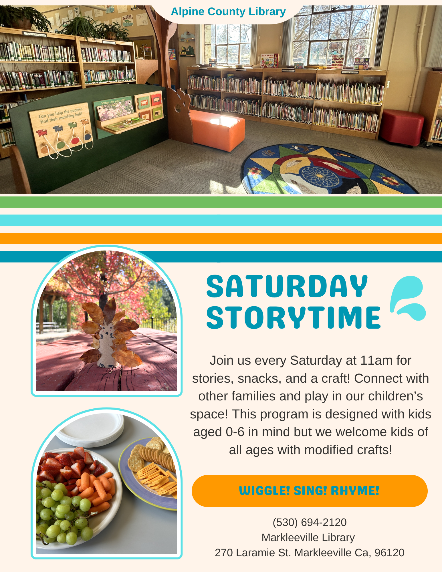 Saturday Storytime 2025